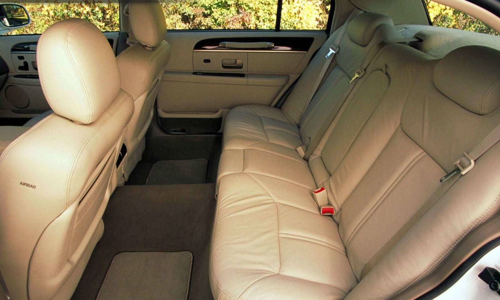 Lincoln Town Car interior